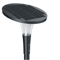 Lampa Solarna Parkowa Atena 3,5 max 4m 18W 250lm 154wh 42Wp czarna